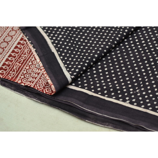 Samāyukta ✻ Jawariya . Block Printed . Cotton Saree ✻ 6