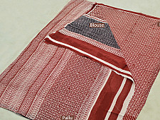 Samāyukta ✻ Jawariya . Block Printed . Cotton Saree ✻ 7