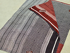 Samāyukta ✻ Jawariya . Block Printed . Cotton Saree ✻ 9