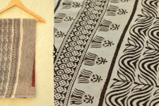 Samāyukta ✻ Jawariya . Block Printed . Cotton Saree ✻ 13