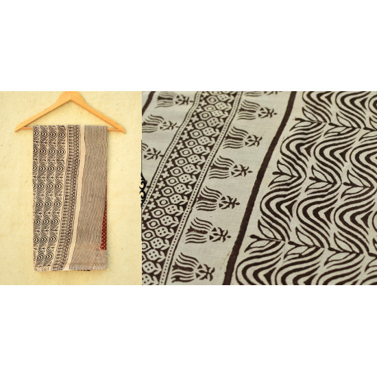 Samāyukta ✻ Jawariya . Block Printed . Cotton Saree ✻ 13