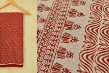 Samāyukta ✻ Jawariya . Block Printed . Cotton Saree ✻ 14