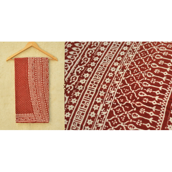 Samāyukta ✻ Jawariya . Block Printed . Cotton Saree ✻ 15