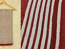 Samāyukta ✻ Jawariya . Block Printed . Cotton Saree ✻ 4