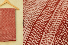 Samāyukta ✻ Jawariya . Block Printed . Cotton Saree ✻ 7