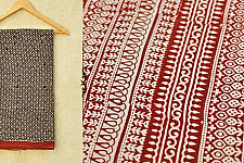 Samāyukta ✻ Jawariya . Block Printed . Cotton Saree ✻ 8