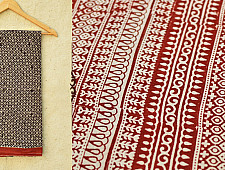 Samāyukta ✻ Jawariya . Block Printed . Cotton Saree ✻ 8