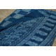 Satviki ✻ Indigo Dabu ✻ Cotton Saree -- 14