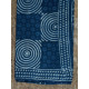 Satviki ✻ Indigo Dabu ✻ Cotton Saree -- 14