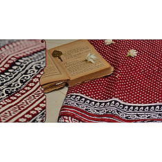 Varunika : Block printed Cotton Saree ~ 2