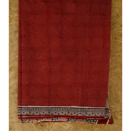 Varunika : Block printed Cotton Saree ~ 2