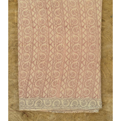 Varunika : Block printed Cotton Saree ~ 23