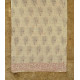 Varunika : Block printed Cotton Saree ~ 24