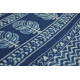 अश्विन ✻ Indigo Dabu ✻ Cotton Saree - 2