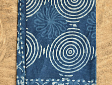 अश्विन ✻ Indigo Dabu ✻ Cotton Saree - 10