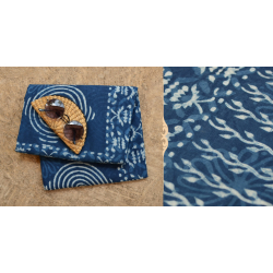 अश्विन ✻ Indigo Dabu ✻ Cotton Saree - 10