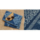 अश्विन ✻ Indigo Dabu ✻ Cotton Saree - 12