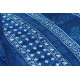 Syaama ~ Indigo Dabu printed . Cotton Saree ~ 1