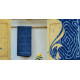 Syaama ~ Indigo Dabu printed . Cotton Saree ~ 4