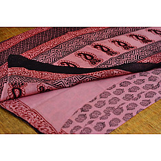 Manjri : Block printed Cotton Saree ~3