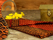 Manjri : Block printed Cotton Saree ~ 4