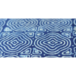 Indigo Dabu Print fabric ~ 2 (per meter)