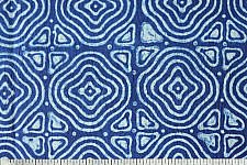 Indigo Dabu Print fabric ~ 2 (per meter)