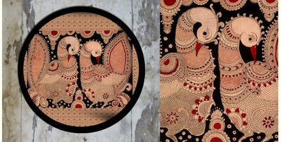 Art for Desserts ☘ Hand painted 'Kalamkari' Wall Plate ☘ 20