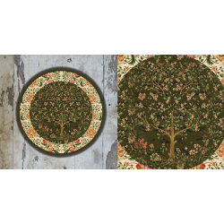 Art for Desserts ☘ Hand painted 'Kalamkari' Wall Plate ☘ 32