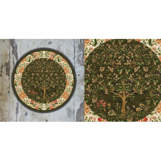 Art for Desserts ☘ Hand painted Kalamkari Wall Plate ☘ 32