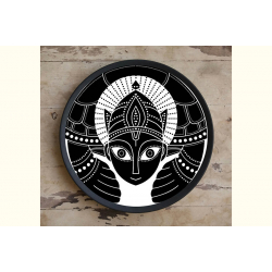 Art for Desserts ☘ Hand painted 'Indian God' Wall Plate ☘ 6