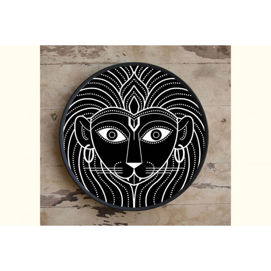 Art for Desserts ☘ Hand painted Indian God Wall Plate ☘ 10