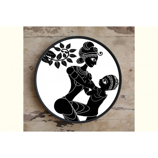 Art for Desserts ☘ Hand painted Indian God Wall Plate ☘ 11