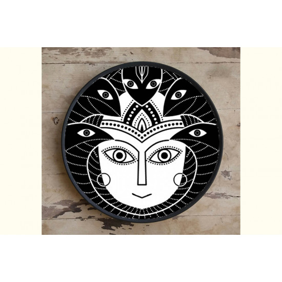 Art for Desserts ☘ Hand painted Indian God Wall Plate ☘ 12