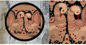 Art for Desserts ☘ Hand painted Kalamkari Wall Plate ☘ 20