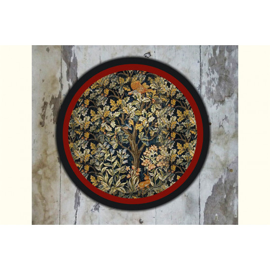 Art for Desserts ☘ Hand painted Kalamkari Wall Plate ☘ 30