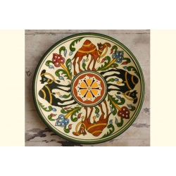 सजावट ❦ Hand Painted Arab Wall Plate ❦ 15