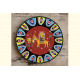 सजावट ❦ Hand Painted Madhubani Wall Plate ❦ 5