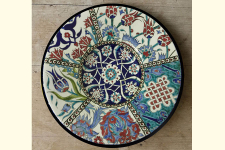 सजावट ❦ Hand Painted Turkish Wall Plate ❦ 3