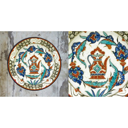 सजावट ❦ Hand Painted Turkish Wall Plate ❦ 2