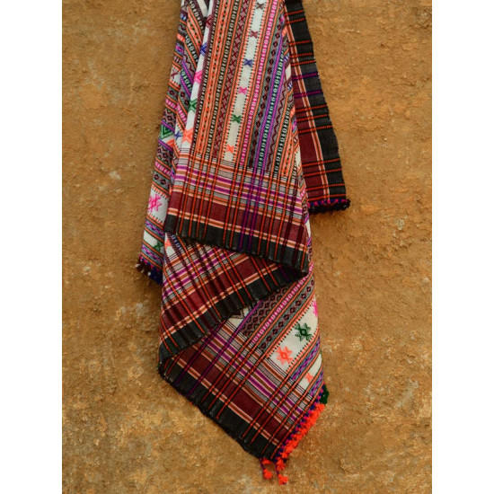 shop kutchi dhabro - full bharat unisex handwoven shawl