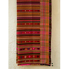 Dhabro ~ Full Bharat Shawl { woolen } - Maroon