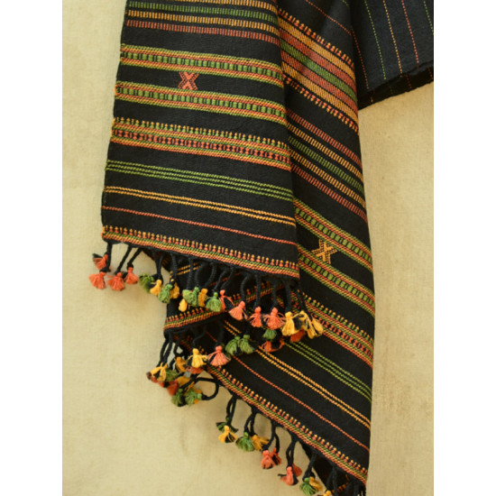 Skyfall ❆ Handwoven Woolen Stole ❆ 11