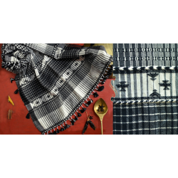 ओदन | Odan ✥ Handwoven ✥ Cotton Stole ✥ 3