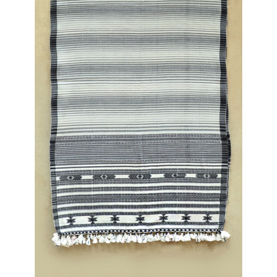 ओदन | Odan ✥ Handwoven ✥ Cotton Stole ✥ 4