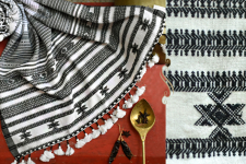 ओदन | Odan ✥ Handwoven ✥ Cotton Stole ✥ 4