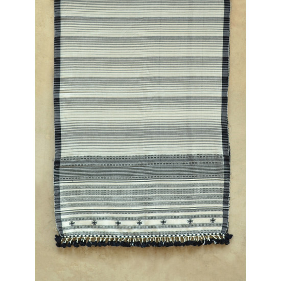 ओदन | Odan ✥ Handwoven ✥ Cotton Stole ✥ 5