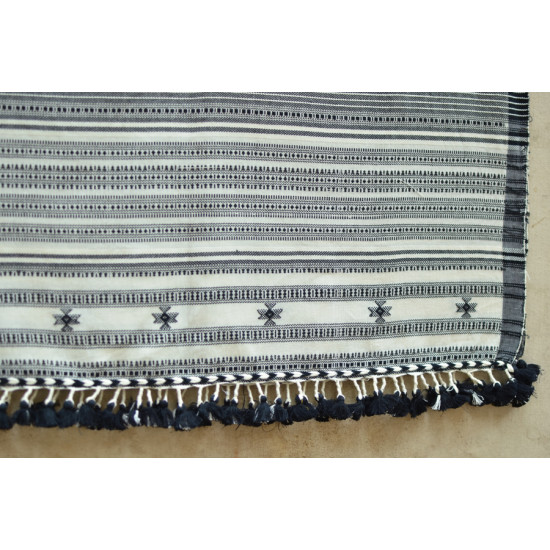 ओदन | Odan ✥ Handwoven ✥ Cotton Stole ✥ 5