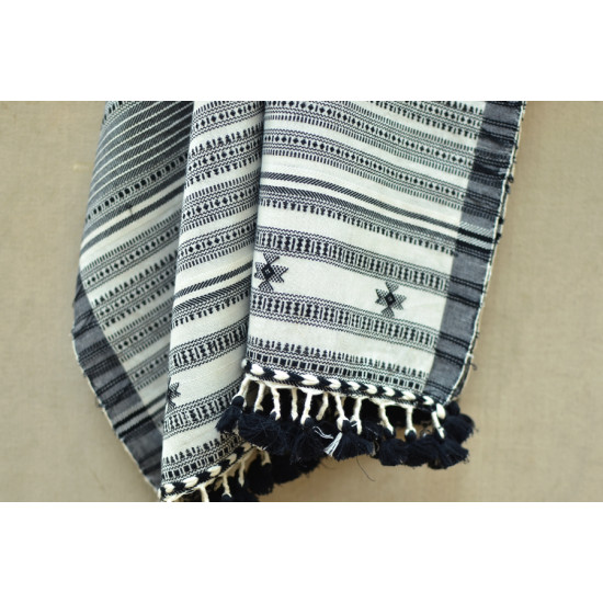 ओदन | Odan ✥ Handwoven ✥ Cotton Stole ✥ 5