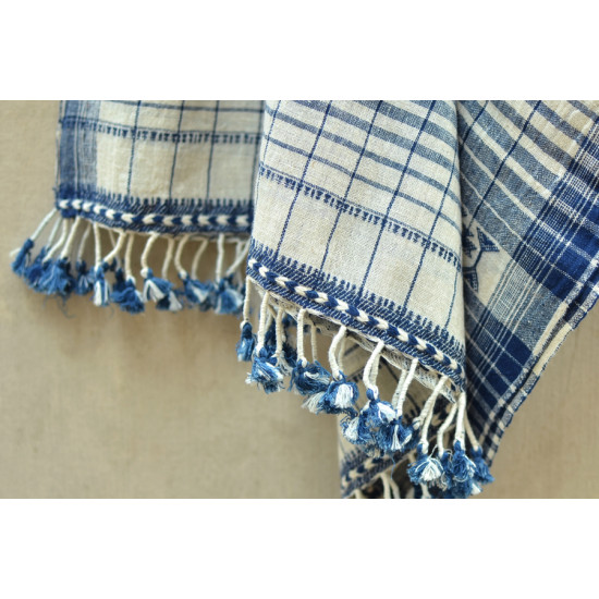 ओदन | Odan ✥ Handwoven ✥ Kala Cotton Stole ✥ 7